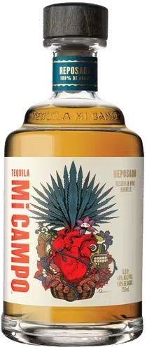 Mi Campo Tequila Reposado (Pint Size Bottle) 375ml