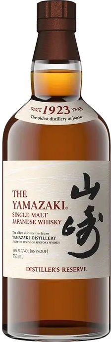 Suntory Whisky The Yamazaki Single Malt Japanese Whisky Distiller&#39;s Reserve 750ml