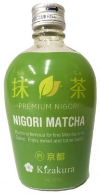 Kizakura Matcha Nigori Sake (Small Format Bottle) 300ml