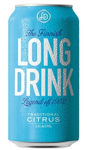 The Finnish Long Drink Traditional Citrus (12oz can)