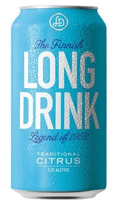 The Finnish Long Drink Traditional Citrus (12oz can)