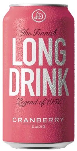 The Finnish Long Drink Cranberry (12oz can)