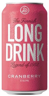 The Finnish Long Drink Cranberry (12oz can)