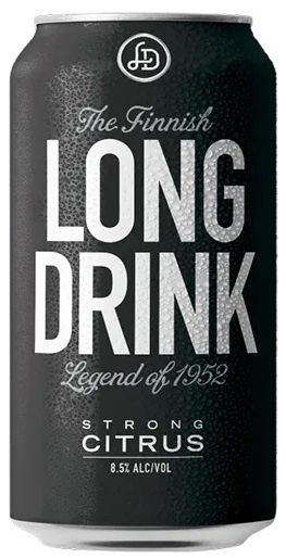 The Finnish Long Drink Strong Citrus (12oz can)
