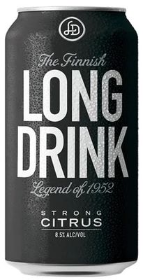 The Finnish Long Drink Strong Citrus (12oz can)