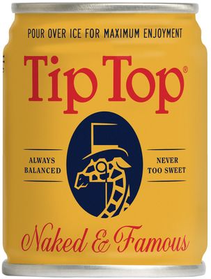 Tip Top Proper Cocktails Naked &amp; Famous (100ml can)