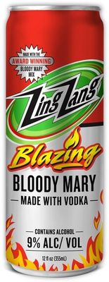 Zing Zang Blazing Bloody Mary with Vodka (12oz can)
