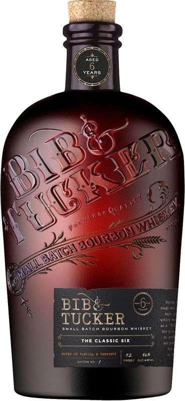 Bib &amp; Tucker The Classic Six Small Batch Bourbon Whiskey Aged 6 Years 750ml