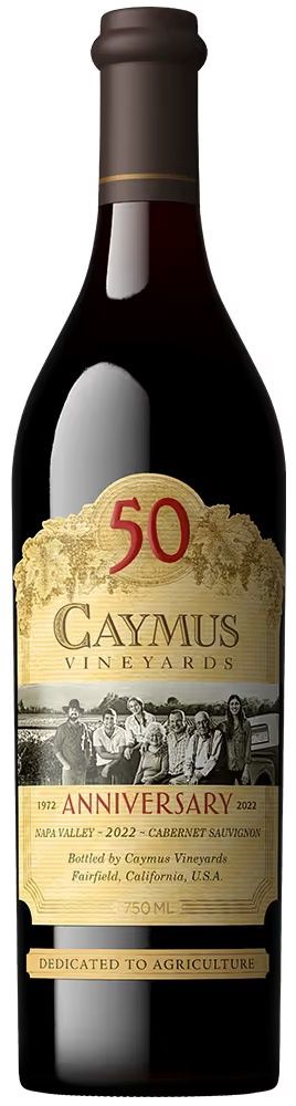Caymus Cabernet Sauvignon Napa Valley 50th Anniversary 2022 750ml