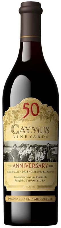Caymus Cabernet Sauvignon Napa Valley 50th Anniversary 2022 750ml