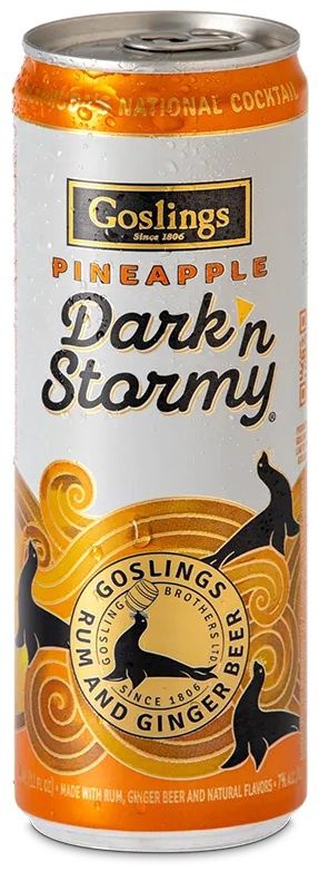 Goslings Pineapple Dark&#39;n Stormy (12oz can)