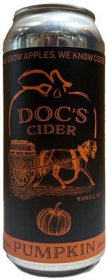 Doc&#39;s Pumpkin Hard Apple Cider (16oz can)