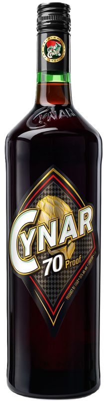 Cynar 70 Proof Artichoke Aperitif (Liter Size Bottle) 1L