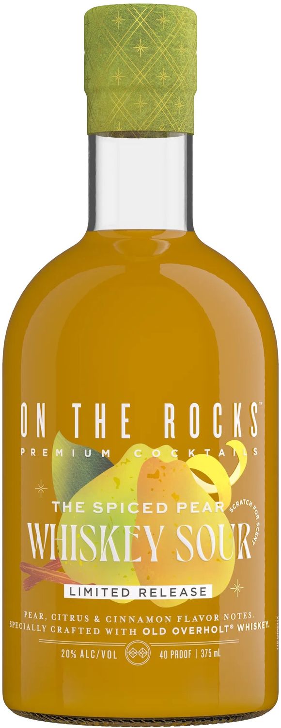 On The Rocks Spiced Pear Whiskey Sour (Half Bottle) 375ml