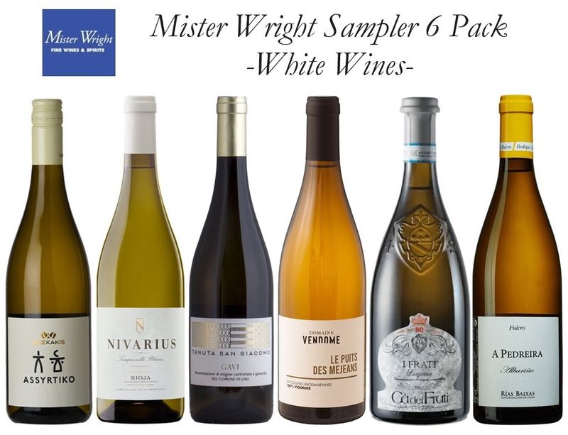 Mister Wright White Wine Sampler 6 Pack