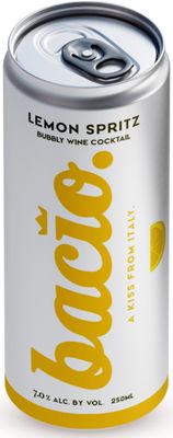 Bacio Lemon Spritz Bubbly Wine Cocktail (250ml can)