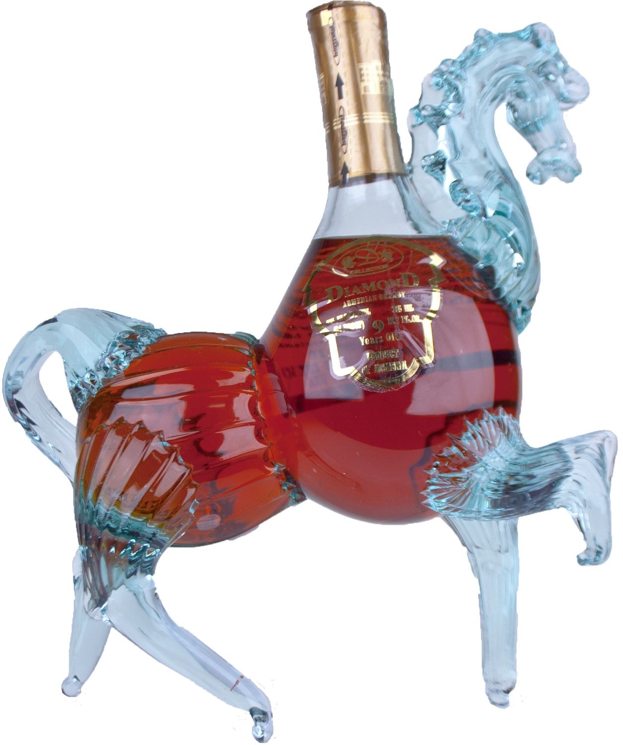 Diamond Armenian Brandy 9 Years Old Trotting Horse Bottle (Small Format Bottle) 375ml