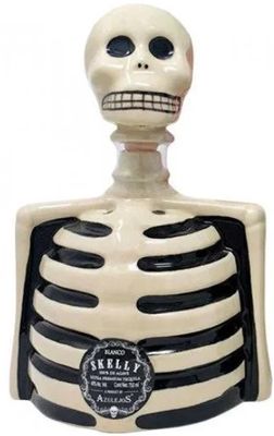 Los Azuelos Skelly Tequila Blanco (Mini Bottle) 50ml