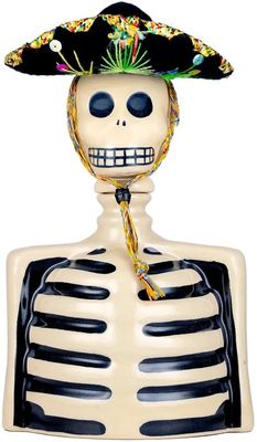 Los Azuelos Skelly Tequila Anejo 750ml