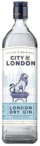 Tyler&#39;s Original City of London Dry Gin 750ml