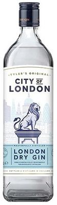 Tyler&#39;s Original City of London Dry Gin 750ml