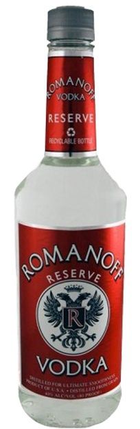 Romanoff Vodka (Liter Size Bottle) 1L