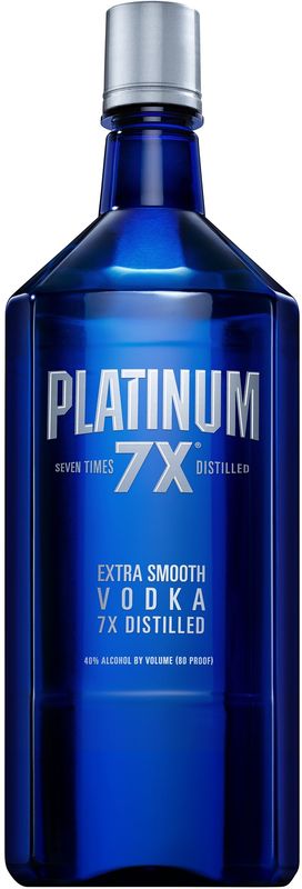 Platinum 7X Vodka (Magnum Bottle) 1.75L
