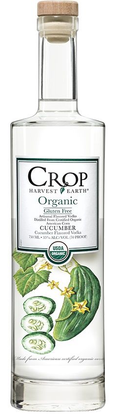 Crop Harvest Cucumber Vodka 750ml