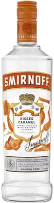 Smirnoff Kissed Caramel Vodka (Liter Size Bottle) 1L