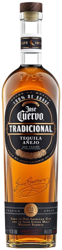 Jose Cuervo Tradicional Tequila Anejo (Pint Size Bottle) 375ml