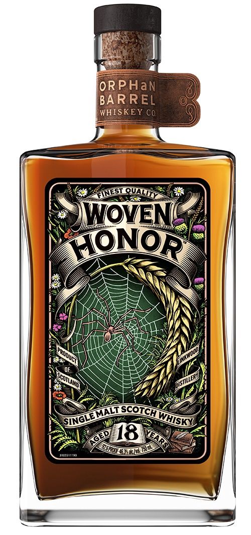 Orphan Barrel Woven Honor Single Malt Scotch Whisky Aged 18 Years 750ml