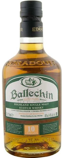 Edradour Ballechin Heavily Peated Highland Single Malt Scotch Whisky Aged 10 Years 700ml