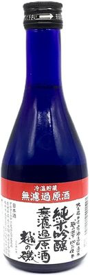 Koshi No Iso Shuzo Muroka Genshu Junmai Ginjyo (Small Format Bottle) 300ml