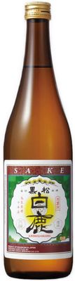 Hakushika Kuromatsu Junmai Sake 720ml