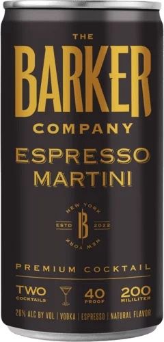The Barker Company Espresso Martini (200ml can)