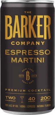 The Barker Company Espresso Martini (200ml can)