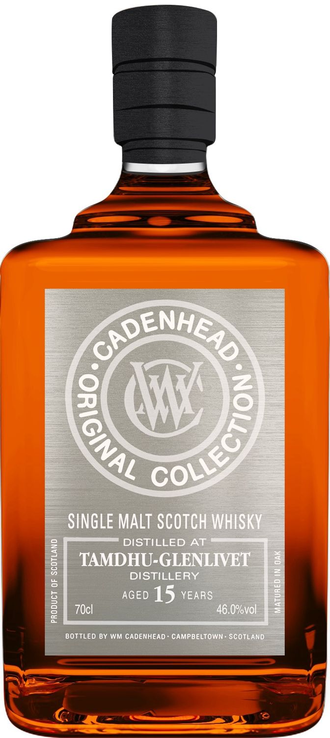Cadenhead Single Malt Scotch Whisky Tamdhu-Glenlivet Distillery Aged 15 Years 750ml