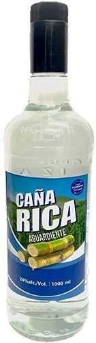 Cana Rica Aguardiente (Liter Size Bottle) 1L