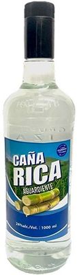 Cana Rica Aguardiente (Liter Size Bottle) 1L