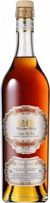 Prunier Cognac 20 Years Old 750ml