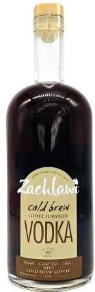 Zachlawi Cold Brew Coffee Flavored Vodka 750ml