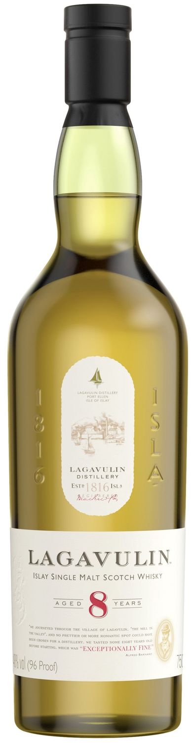 Lagavulin Islay Single Malt Scotch Whisky Aged 8 Years 750ml