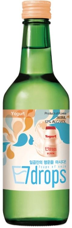7 Drops Soju Yogurt (Half Bottle) 375ml