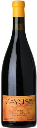 Cayuse Vineyards Syrah En Chamberlin Vineyard Walla Walla Valley 2020 750ml