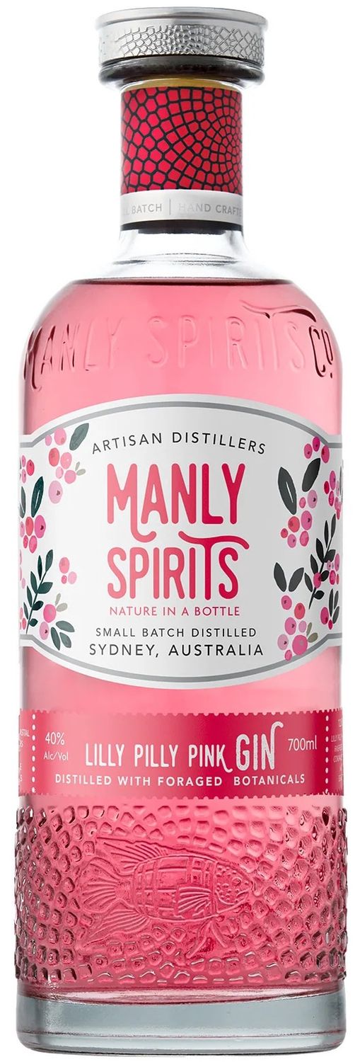 Manly Spirits Lilly Pilly Pink Gin 700ml