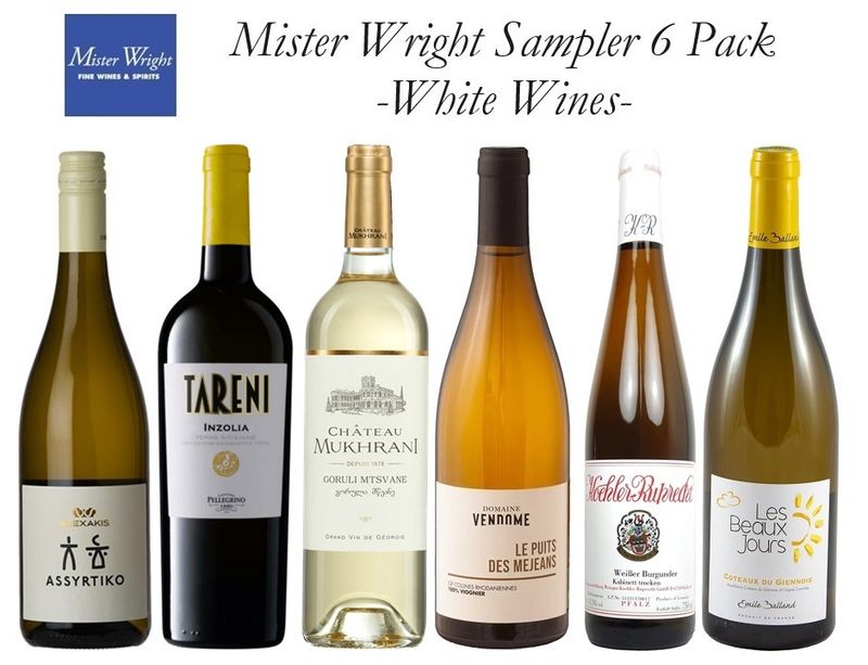 Mister Wright White Wine Sampler 6 Pack