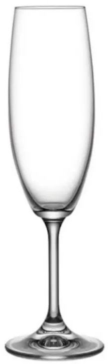 Bohemia Glass Champagne Flutes (Set of 6)