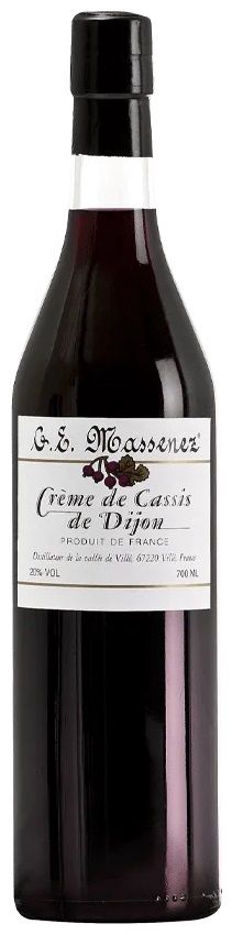 G.E. Massenez Creme de Cassis de Dijon (Pint Size Bottle) 375ml