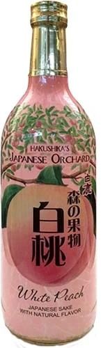 Hakushika&#39;s Japanese Orchard White Peach Sake 720ml
