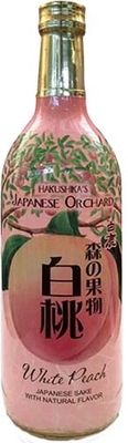 Hakushika&#39;s Japanese Orchard White Peach Sake 720ml